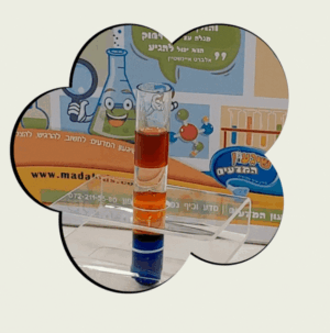 ניסוי מבחנת שכבות ערכת מבחנת קשת ערכת מדע הדגמה