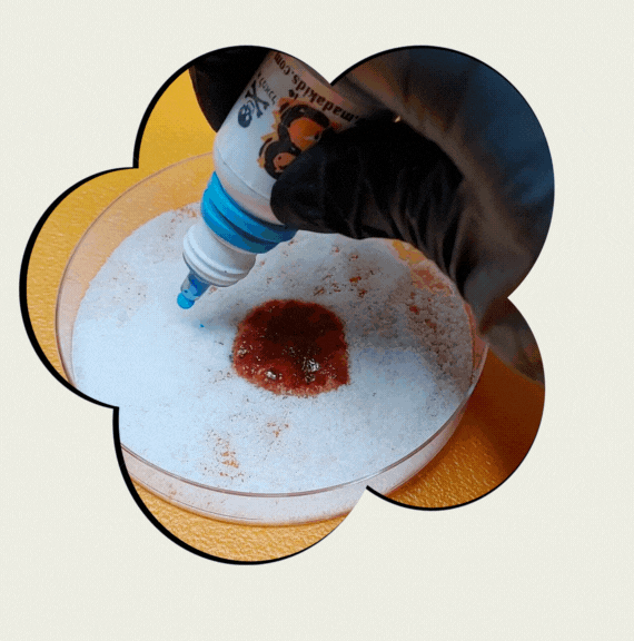 ערכת מדע שלג תוסס-ערכת מדע לגיל הרך - שיגעון המדעים -מדע לילדים: ערכות מדע ציוד מעבדה ניסויים לילדים ערכת מדע לילדים הדגמה